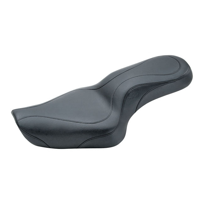 Mustang DayTripper 2-Up Seat for Harley 04-22 XL Sportster with 17 liter tank / Plain  - Customhoj