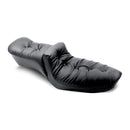 Mustang Duke 2-Up Seat for Harley 96-03 XL Sportster with 7.9 / 12.5 liter tank / Regal  - Customhoj