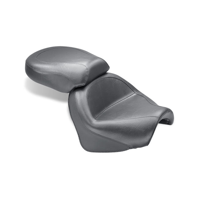 Mustang Standard Touring 2-Up Seat for Suzuki 01-08 VL 800 Volusia / Boulevard C50 / C50T / Without backrest  - Customhoj