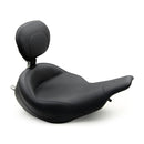 Mustang Super Touring Solo Seat for Harley 97-07 Touring Electra Glide / Road Glide / Plain / With backrest  - Customhoj
