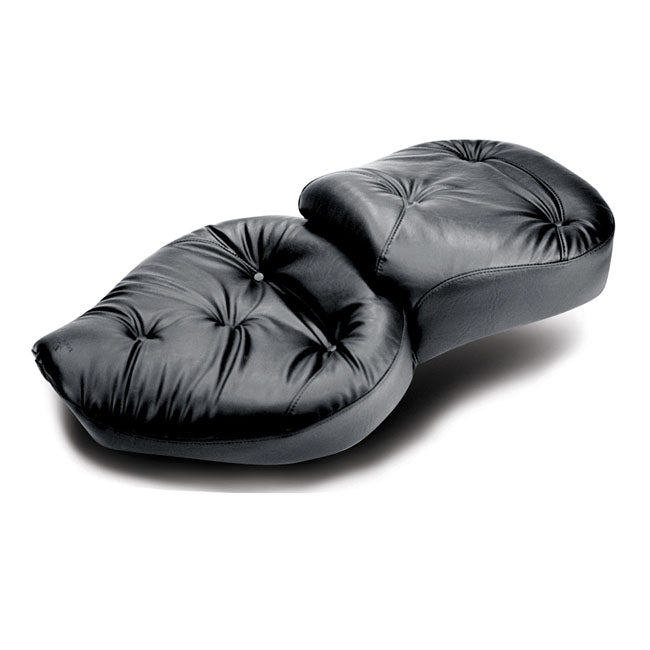 Mustang Wide Touring 2-Up Seat for Harley 82-03 XL Sportster with 7.9 liter tank / Regal  - Customhoj