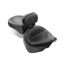 Mustang Wide Touring 2-Up Seat for Yamaha 00-09 Dragstar XVS 1100 Classic / Plain / With backrest  - Customhoj
