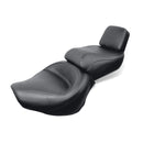 Mustang Wide Touring 2-Up Seat for Yamaha 84-99 Virago 700 / 750 / 1000 / 1100 / Plain / Without backrest  - Customhoj