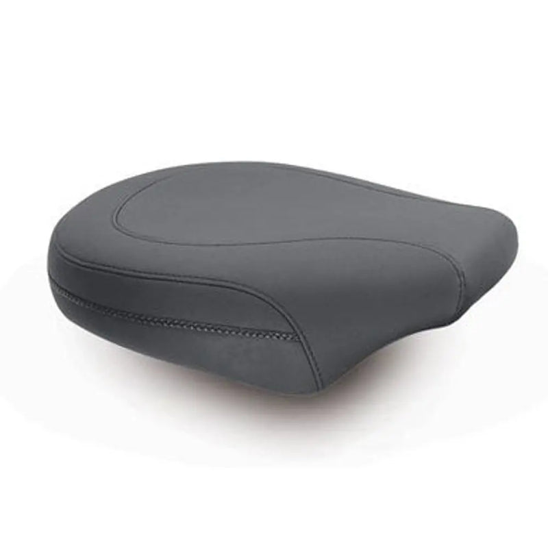 Mustang Wide Touring Passenger Seat for Harley 11-17 Softail Slim / Blackline / Plain / Black / Non-Recessed  - Customhoj