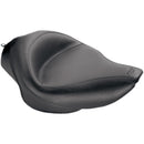 Mustang Wide Touring Solo Seat for Harley 04-22 XL Sportster with 7.9 / 12.5 liter tank / Plain / Without backrest  - Customhoj