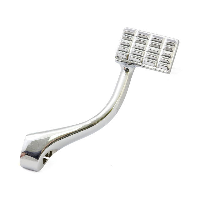 OEM Style Brake Pedal for Harley 77-79 Sportster XL with mid controls (Replaces OEM: 42410-75TA) / Chrome