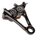 Performance Machine Brake Caliper Performance Machine 4-piston One Piece Rear Brake Caliper for Harley Customhoj