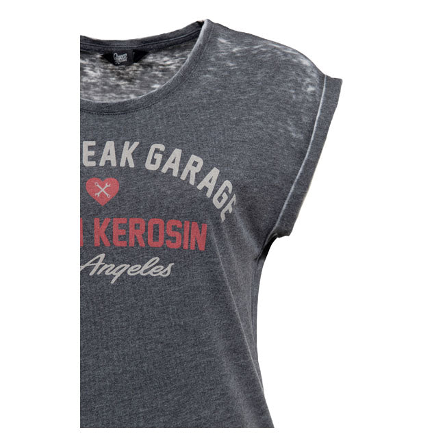Queen Kerosin Heartbreak Garage T-Shirt  - Customhoj