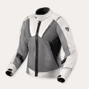 REV'IT! Airwave 4 Ladies Motorcycle Jacket Silver/Anthracite / 34  - Customhoj