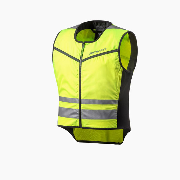 REV'IT! Athos 2 Motorcycle Vest Reflective Yellow XS