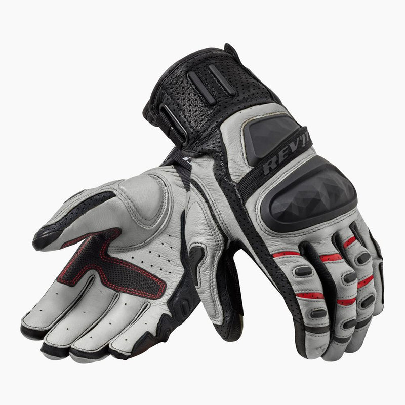 REV'IT! Cayenne 2 Motorcycle Gloves Black/Silver / S