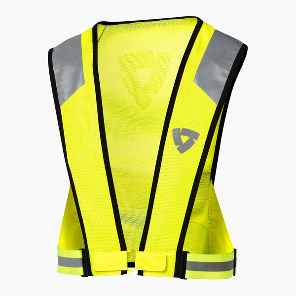 REV'IT! Connector Neon Motorcycle Vest Neon Yellow S