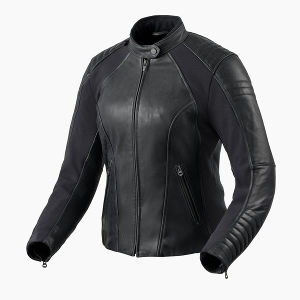 REV'IT! Coral Ladies Motorcycle Jacket Black 34
