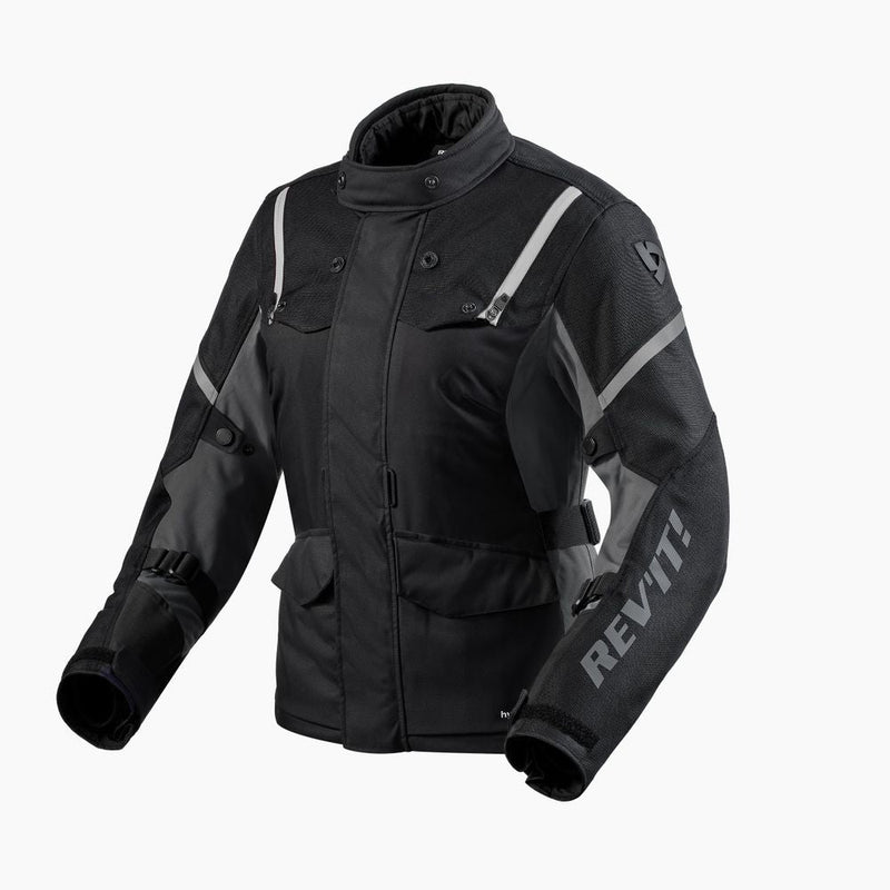 REV'IT! Horizon 3 H2O Ladies Motorcycle Jacket Black/White / 36