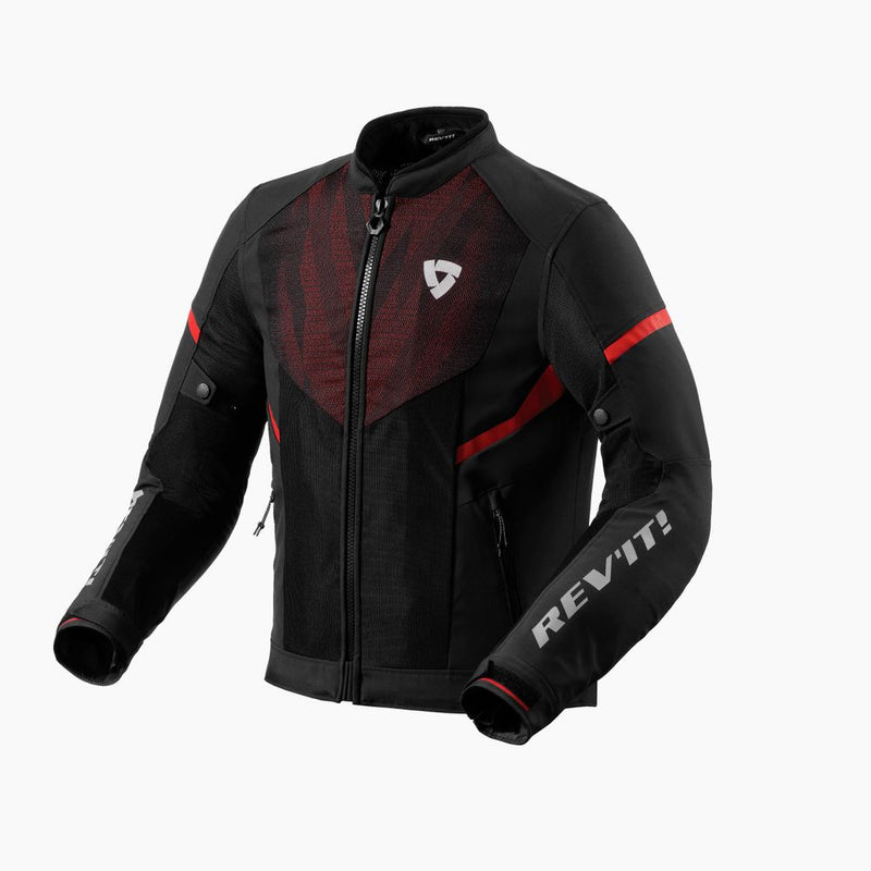 REV'IT! Hyperspeed 2 GT Air Motorcycle Jacket Black/Neon Red / S