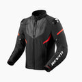 REV'IT! Hyperspeed 2 H2O Motorcycle Jacket Black/Neon Red / S