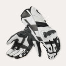 REV'IT! Jerez 4 Motorcycle Gloves White/Black / S  - Customhoj