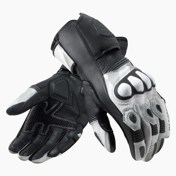 REV'IT! League 2 Motorcycle Gloves Black/Grey / S