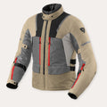 REV'IT! Offtrack 2 H2O Motorcycle Jacket Sand/Grey / 4XL  - Customhoj