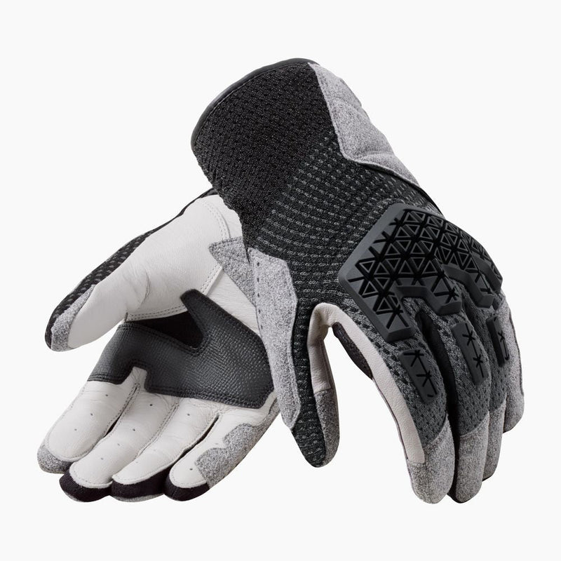 REV'IT! Offtrack 2 Motorcycle Gloves Black/Silver / S