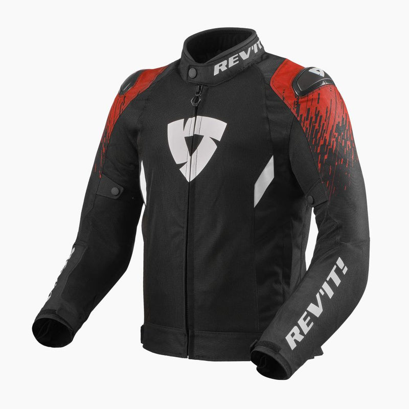 REV'IT! Quantum 2 Air Motorcycle Jacket Black/Red / S