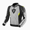 REV'IT! Quantum 2 Air Motorcycle Jacket White/Black / S