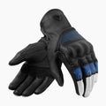 REV'IT! Redhill Motorcycle Gloves White/Blue / S