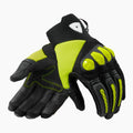 REV'IT! Speedart Air Motorcycle Gloves Black/Neon Yellow / S