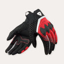 REV'IT! Veloz Ladies Motorcycle Gloves Black/Red / XS  - Customhoj