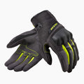 REV'IT! Volcano Motorcycle Gloves Black/Neon Yellow / S