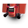 Rinehart 4" Touring Slip-On Mufflers for Harley 17-24 Touring / Chrome with black end caps