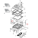 Rocker Box Parts Diagram Exploded View for Harley Evolution Big Twin 5) 84-99 Big Twin. Washer. Replaces OEM: 6016
