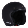 Roeg Jett Open Motorcycle Helmet Matte Black / XS (53-54cm)