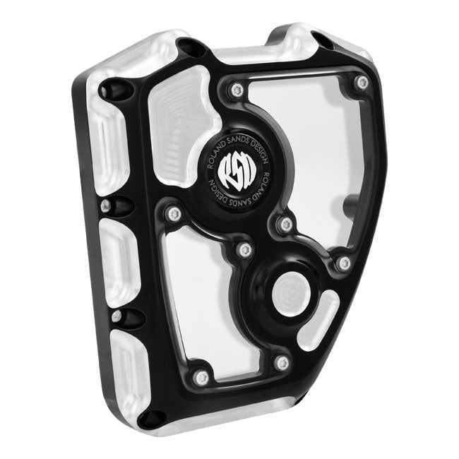 Roland Sands Design Clarity Cam Cover for Harley 01-17 Softail / Contrast Cut