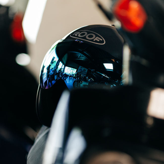 Roof Boxxer Alpha Flip-Up Motorcycle Helmet  - Customhoj