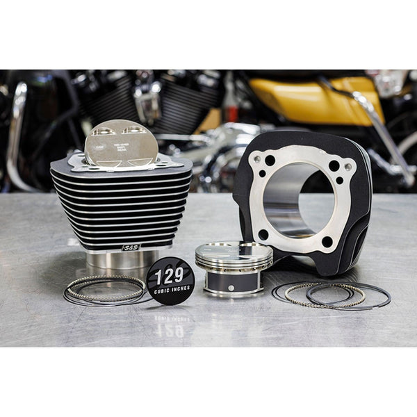 S&S 129" Big Bore Kit for Harley Milwaukee Eight