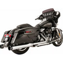 S&S El Dorado True Dual Exhaust System for Harley 17-24 Touring (excl. CVO) / Chrome / Black Thruster  - Customhoj