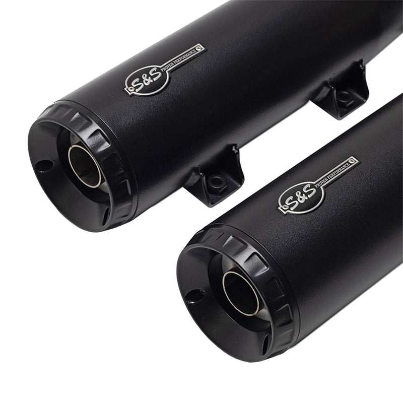 S&S Grand National Slip-On Mufflers for Indian