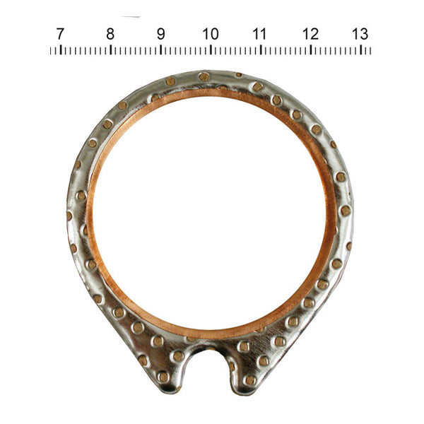 S&S Shovel Exhaust Gasket for Harley 66-84 Shovelhead (Replaces OEM: 65834-68A)  - Customhoj