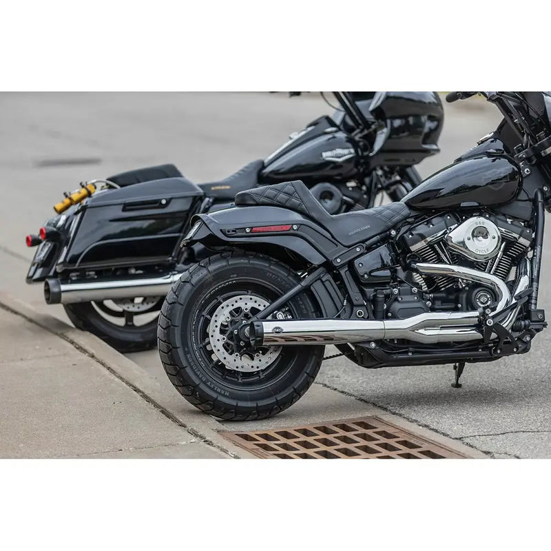 S&S SuperStreet 2-into-1 Exhaust System for Harley  - Customhoj