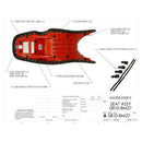 Saddlemen Adventure Track 2-Up Seat for BMW  - Customhoj