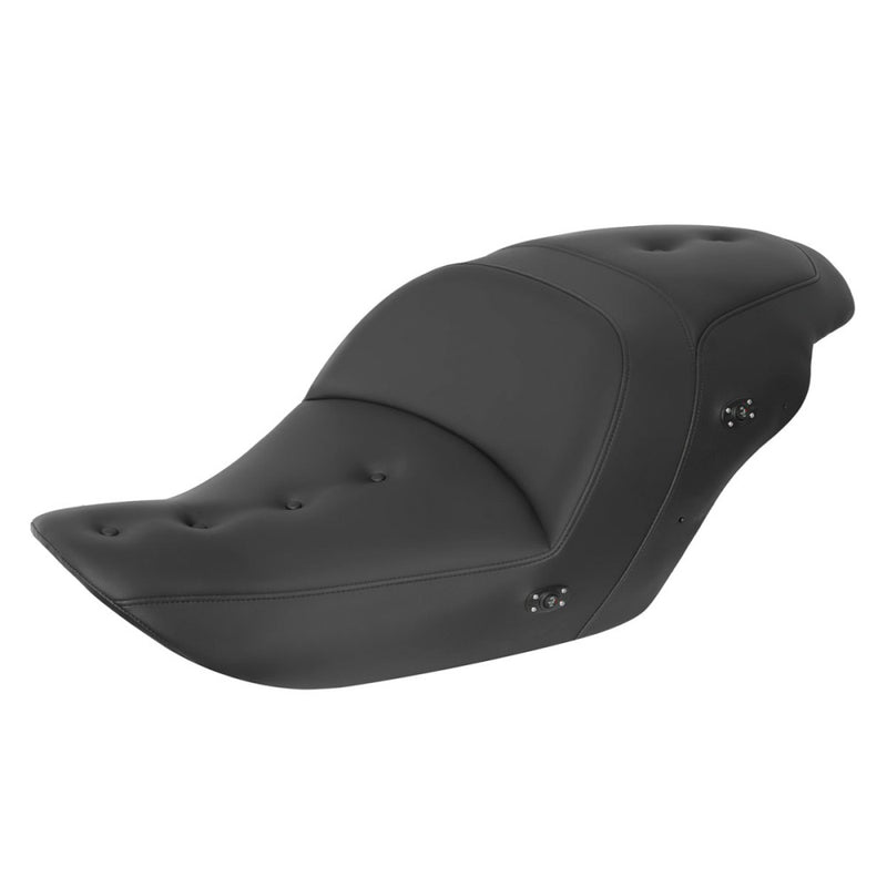 Saddlemen Roadsofa Pillow Top Seat for Honda 13-19 Gold Wing F6B / F6B Deluxe / Black / With heating / Without backrest  - Customhoj