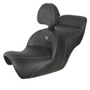 Saddlemen Roadsofa Plain Seat for Honda 88-00 GL1500 Goldwing / Carbon Fiber / Without heating / With backrest  - Customhoj
