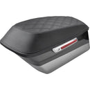 Saddlemen Saddlebag Lid Cover Set for Harley 14-23 Touring (excl. 2023 CVO) / Lattice Stitch  - Customhoj