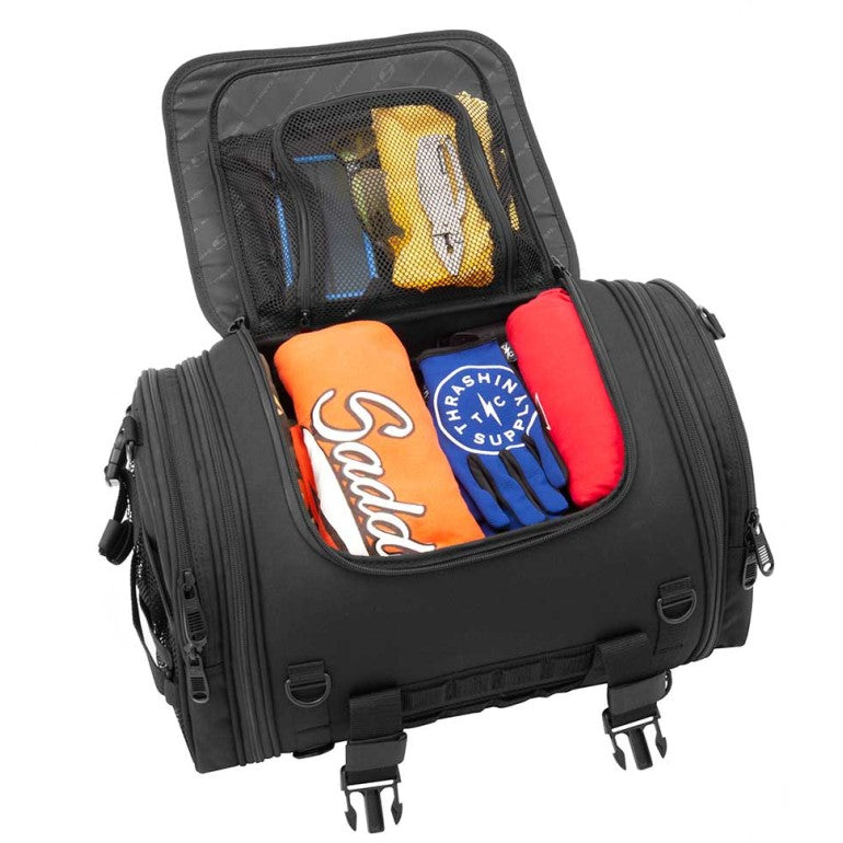 Saddlemen TR2300DE Tactical Deluxe Motorcycle Rack Bag  - Customhoj
