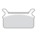 SBS Street Ceramic Organic Brake Pads Rear for Harley 86-99 FLT (Replaces OEM: 43957-86E)