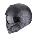 Scorpion Exo-Combat II Motorcycle Helmet Spiderweb / S (55-56cm)  - Customhoj