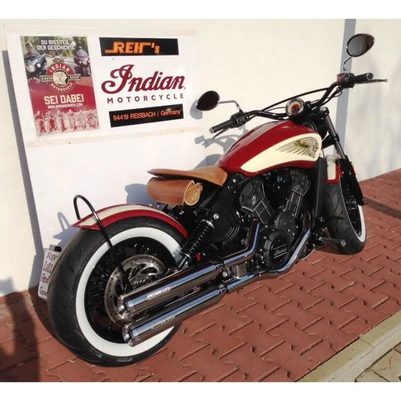 Miller Yuma Euro 3/4/5 Slip-On Ljuddämpare till Indian