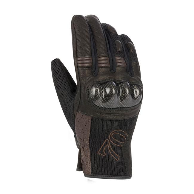 Segura Gloves Black/Brown / S Segura Russel Motorcycle Gloves Customhoj