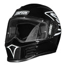 Simpson Speed Full Face Motorcycle Helmet 12 O'Clock Black / XS (54cm)  - Customhoj